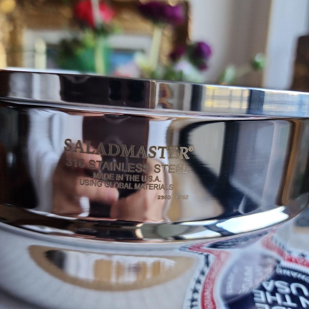 Saladmaster ステンレススチール蒸し器 中型
