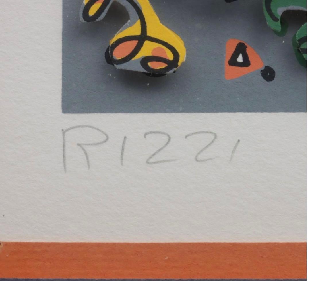 ジェームス・リジィBON VOYAGE シルクスクリーン 3D け東0308