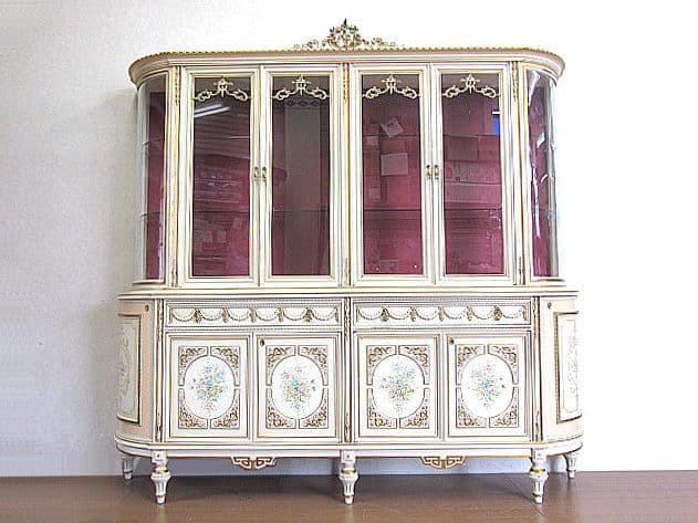 【極上美品】イタリア製 NOVAPLAK 最高級 ロココ様式 キュリオケース