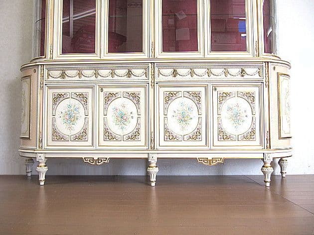 【極上美品】イタリア製 NOVAPLAK 最高級 ロココ様式 キュリオケース