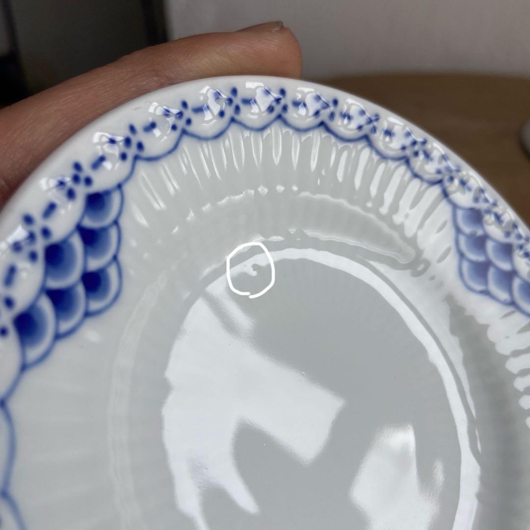 新品未使用 ロイヤルコペンハーゲン プリンセスブルー プレート 5枚