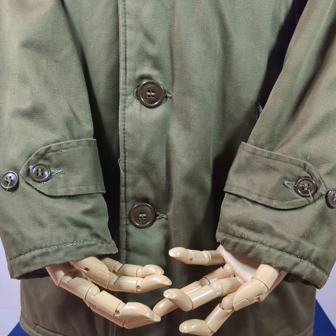 アメリカ軍航空隊WW2ヴィンテージOGパーカーB9タロンフード M - メルカリ