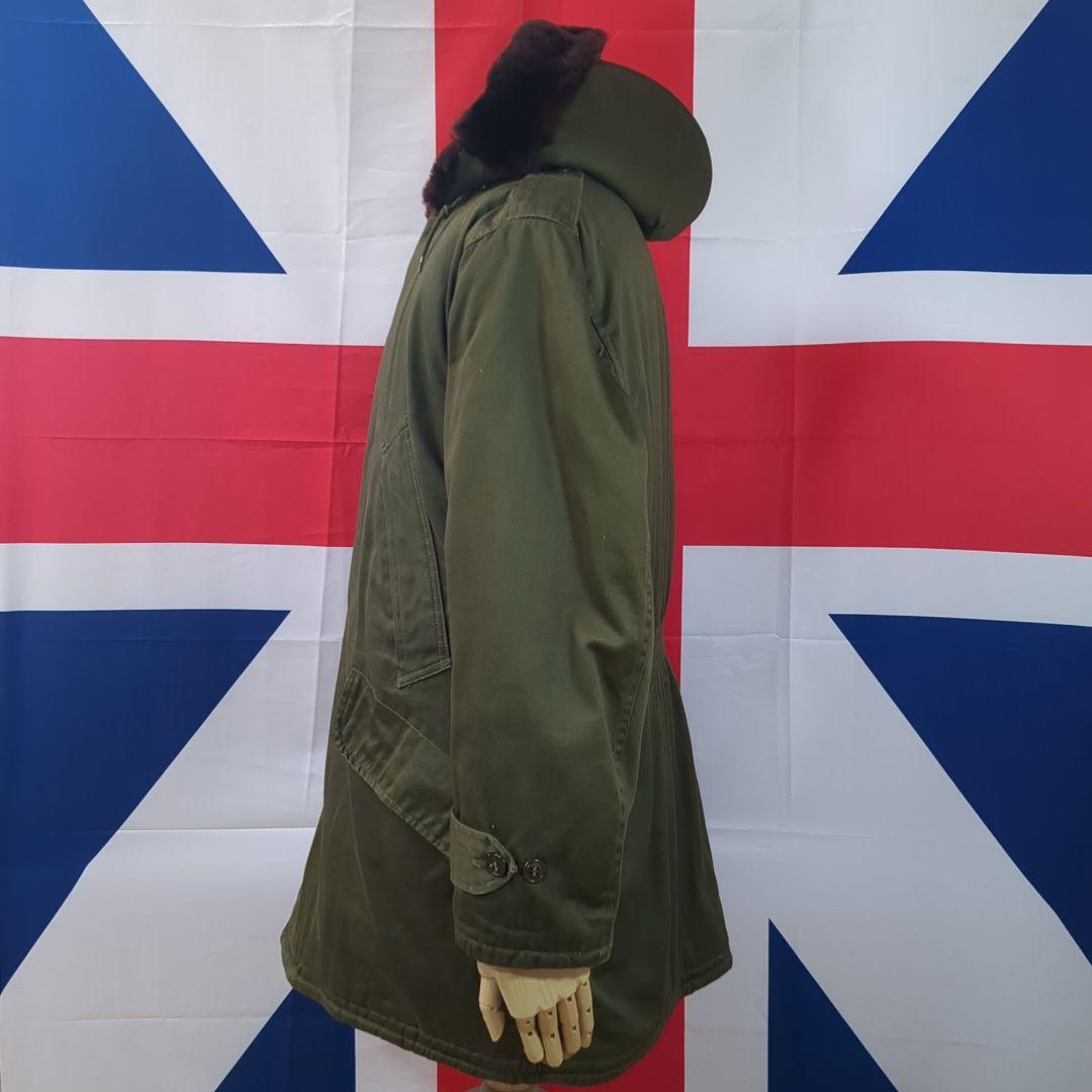 アメリカ軍航空隊WW2ヴィンテージOGパーカーB9タロンフード M - メルカリ