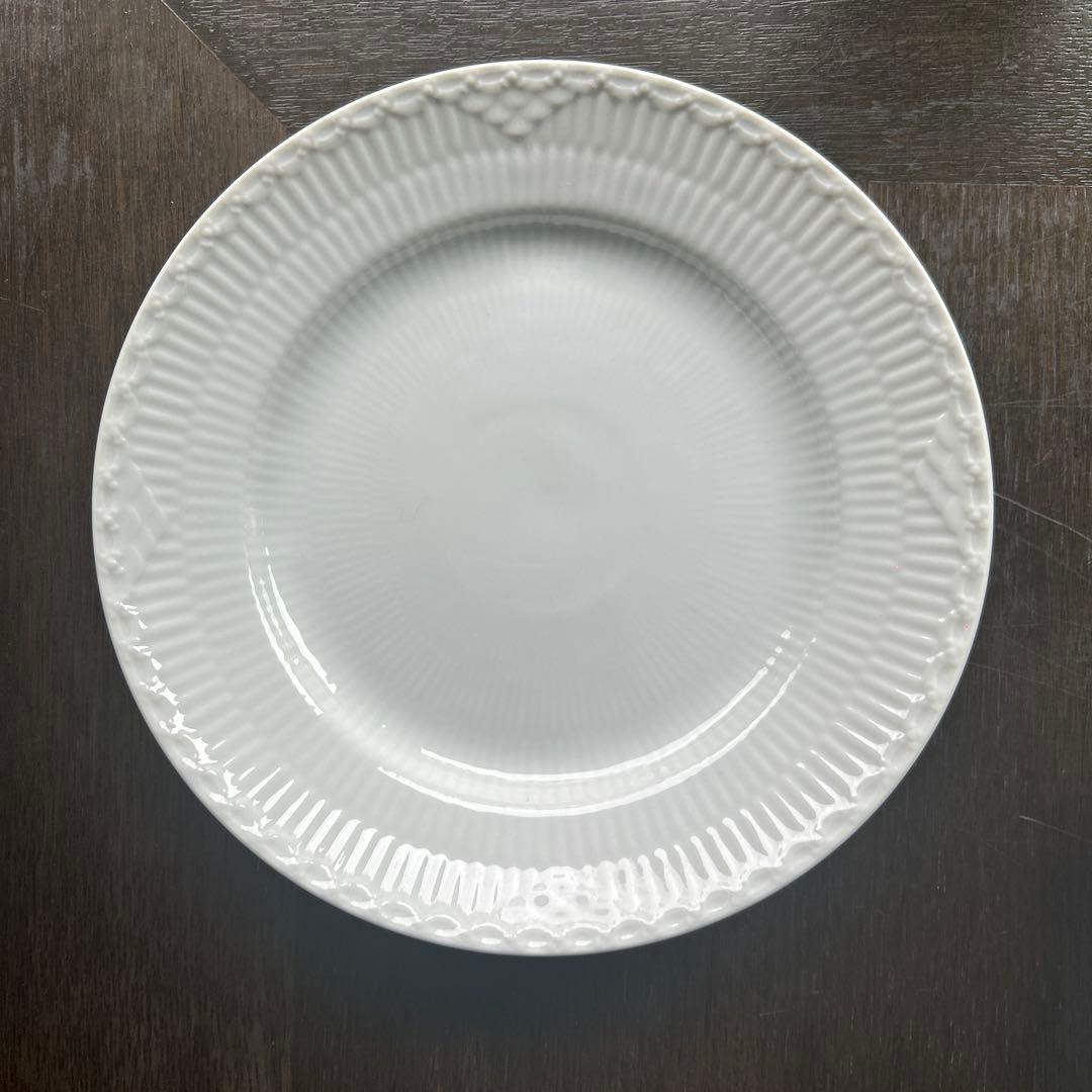 ロイヤルコペンハーゲン　ホワイトブルーテッド　皿 5枚セット