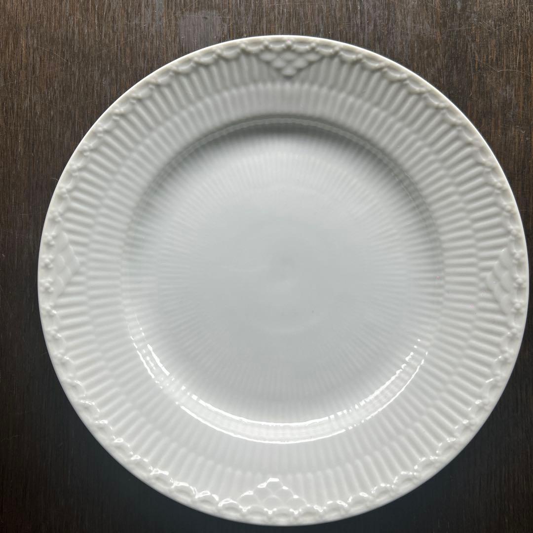 ロイヤルコペンハーゲン　ホワイトブルーテッド　皿 5枚セット