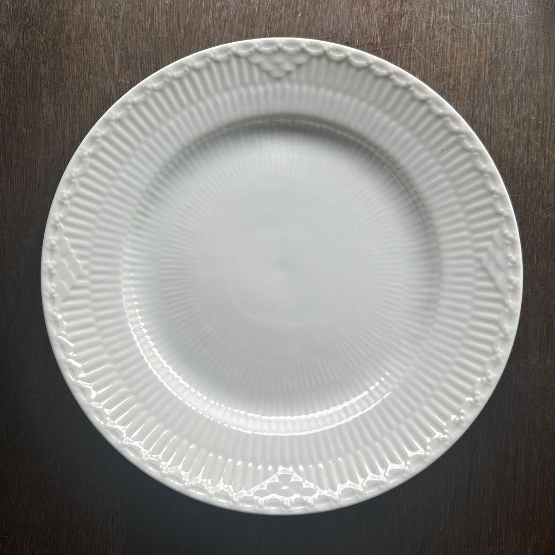 ロイヤルコペンハーゲン　ホワイトブルーテッド　皿 5枚セット