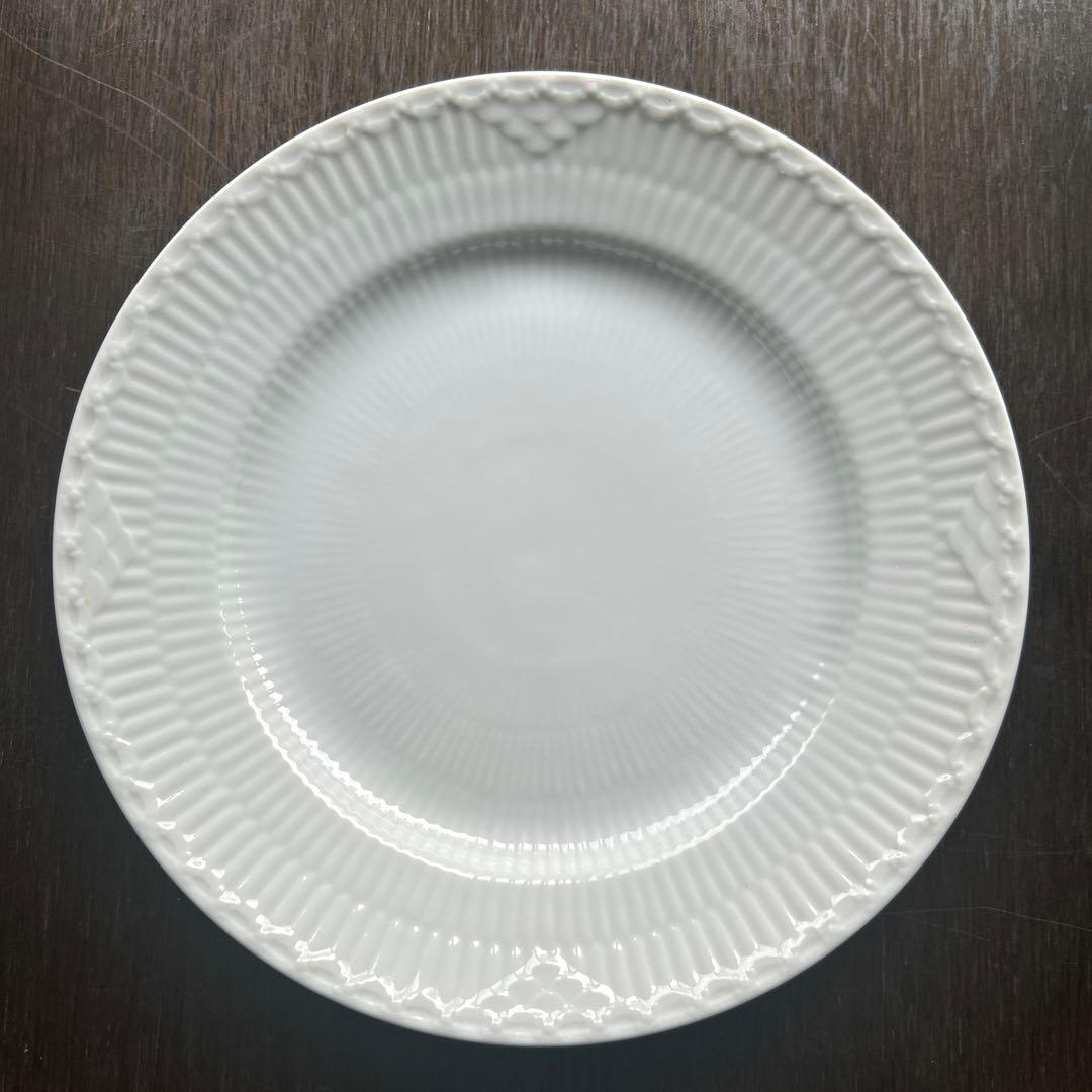 ロイヤルコペンハーゲン　ホワイトブルーテッド　皿 5枚セット