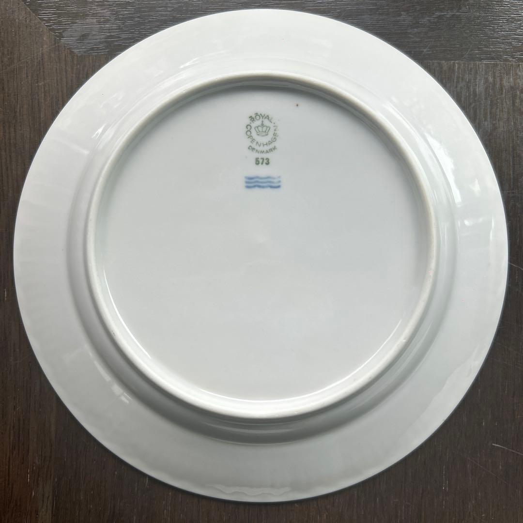 ロイヤルコペンハーゲン　ホワイトブルーテッド　皿 5枚セット