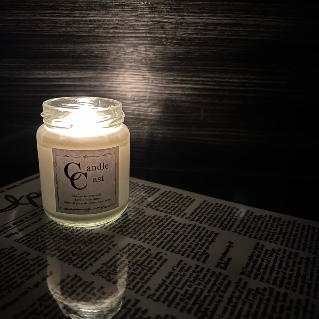 オーダーメイド：２層の焚き火アロマキャンドル【ソイワックス】