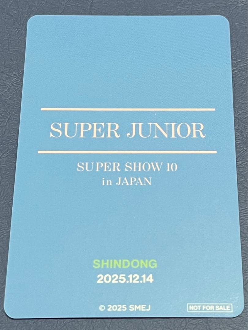 SUPER JUNIORシンドン トレカ☆スパショ 愛知2日目アプグレ特典 - メルカリ