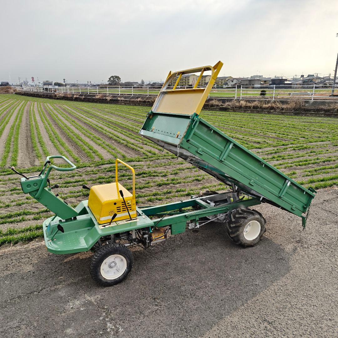 筑水キャニコム 油圧ダンプ 乗用運搬車 ELS642D リコイル式 最大6馬力