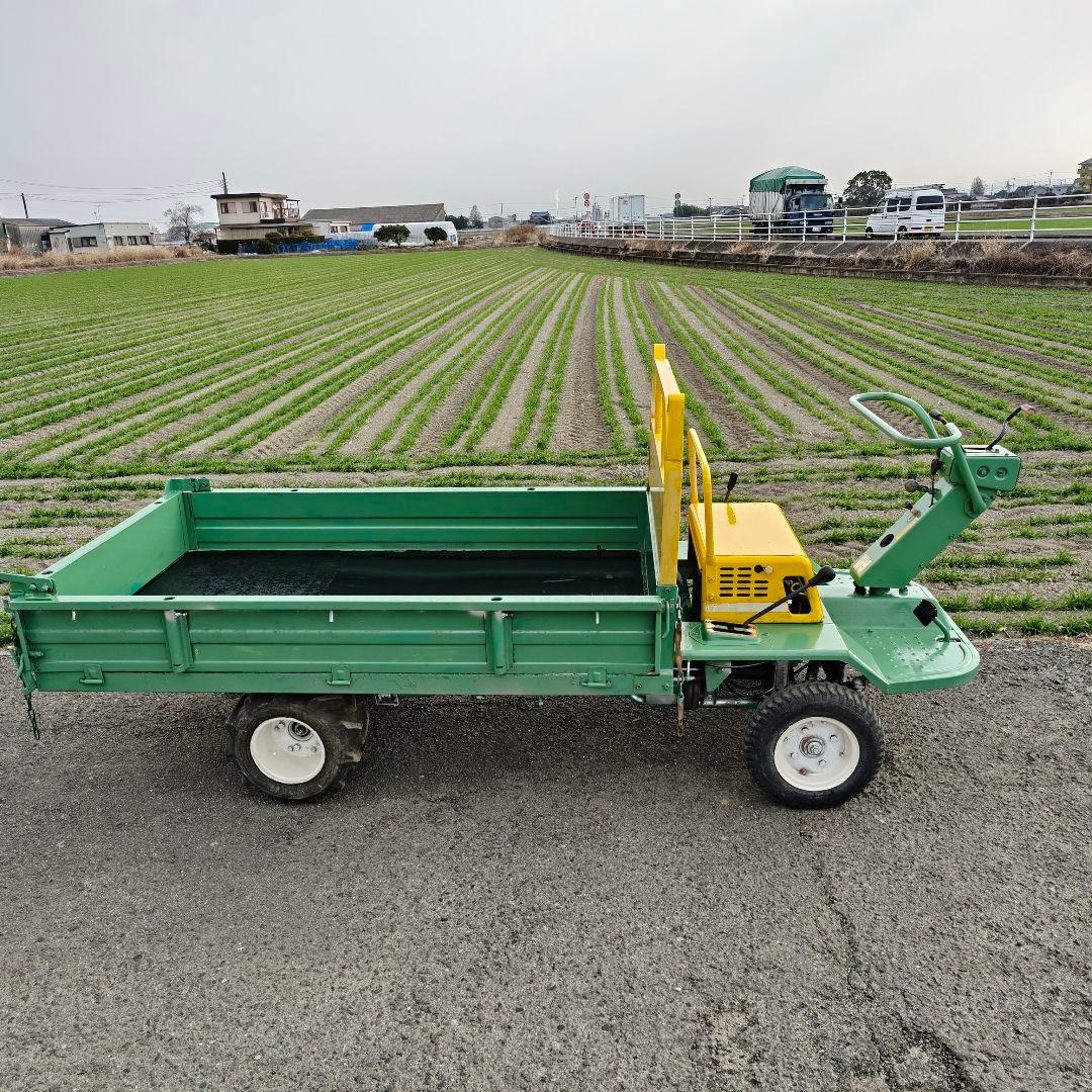 筑水キャニコム 油圧ダンプ 乗用運搬車 ELS642D リコイル式 最大6馬力