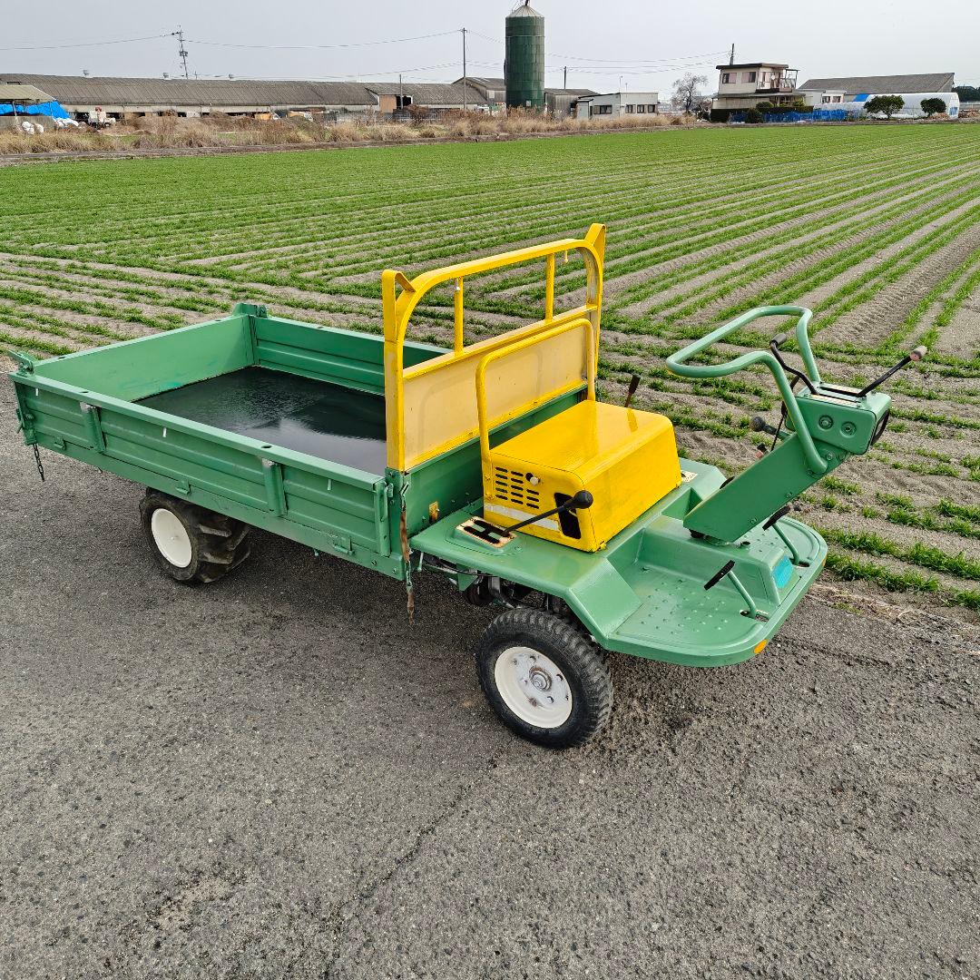 筑水キャニコム 油圧ダンプ 乗用運搬車 ELS642D リコイル式 最大6馬力