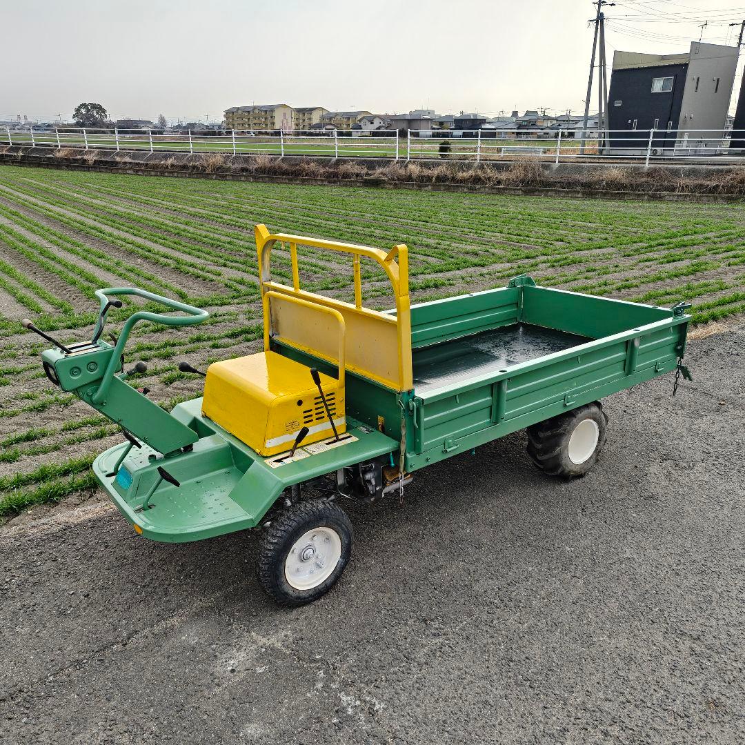 筑水キャニコム 油圧ダンプ 乗用運搬車 ELS642D リコイル式 最大6馬力