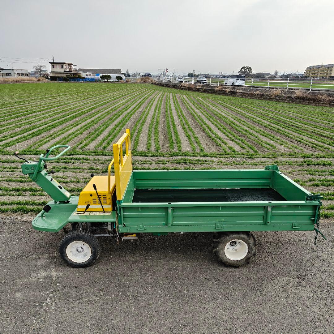 筑水キャニコム 油圧ダンプ 乗用運搬車 ELS642D リコイル式 最大6馬力