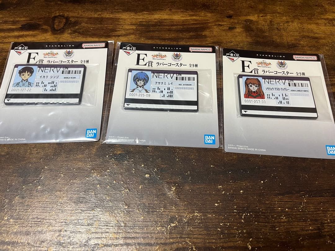 一番くじエヴァンゲリオン 30th Anniversary B賞C賞D賞セット