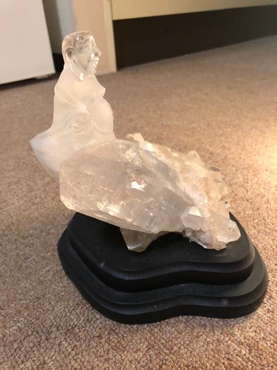 水晶の置物