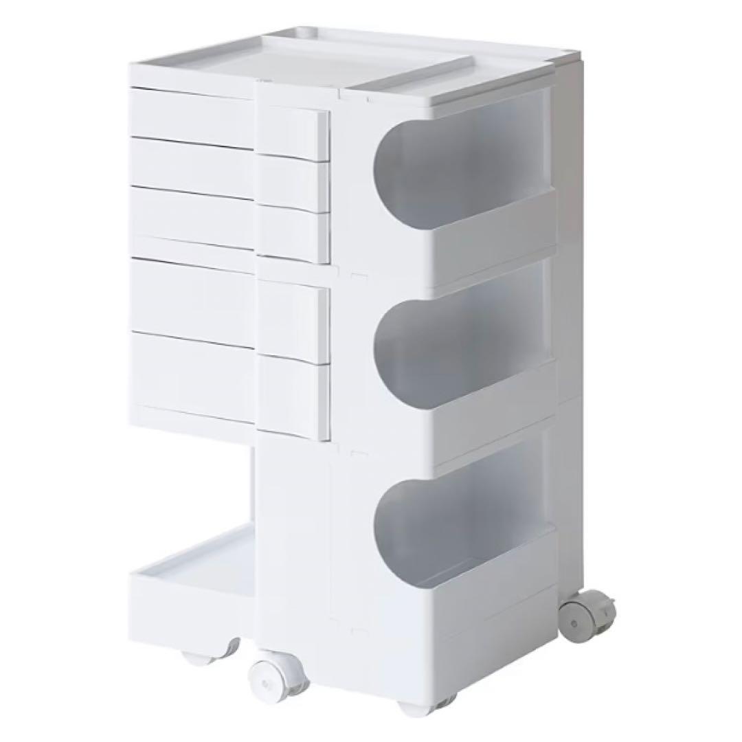 美品◆ボビーワゴン リプロダクト レプリカ　ホワイト　サイドワゴン キャスター