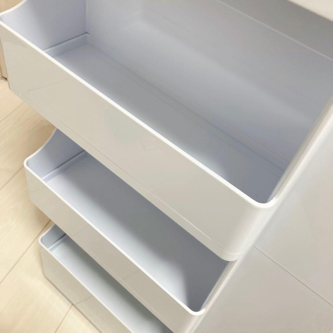 美品◆ボビーワゴン リプロダクト レプリカ　ホワイト　サイドワゴン キャスター