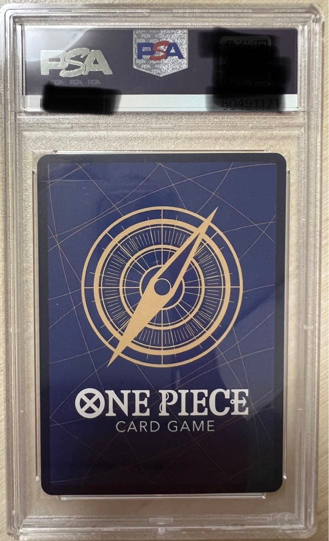 ワンピースカード モンキー・D・ルフィ 尾田栄一郎先生 サイン入り BGS10