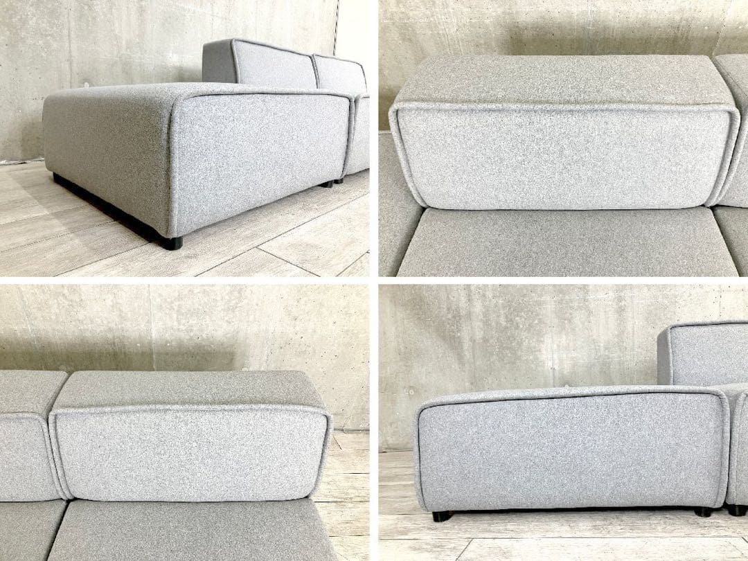 BoConcept ボーコンセプト Grosso グロッソ アームレス3pソファ