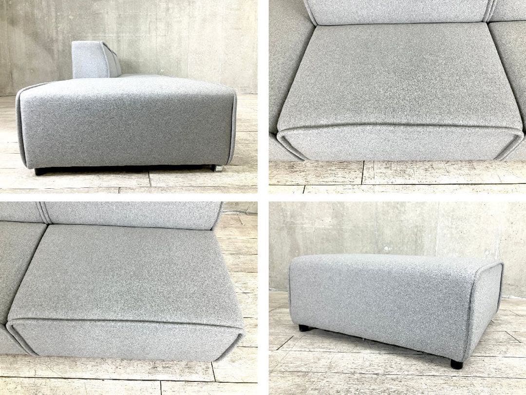 BoConcept ボーコンセプト Grosso グロッソ アームレス3pソファ