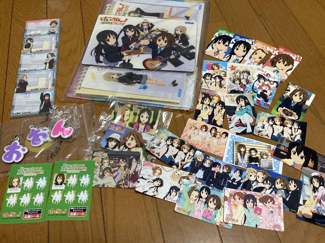 けいおん! グッズセット 映画特典 応募シール 等 希少