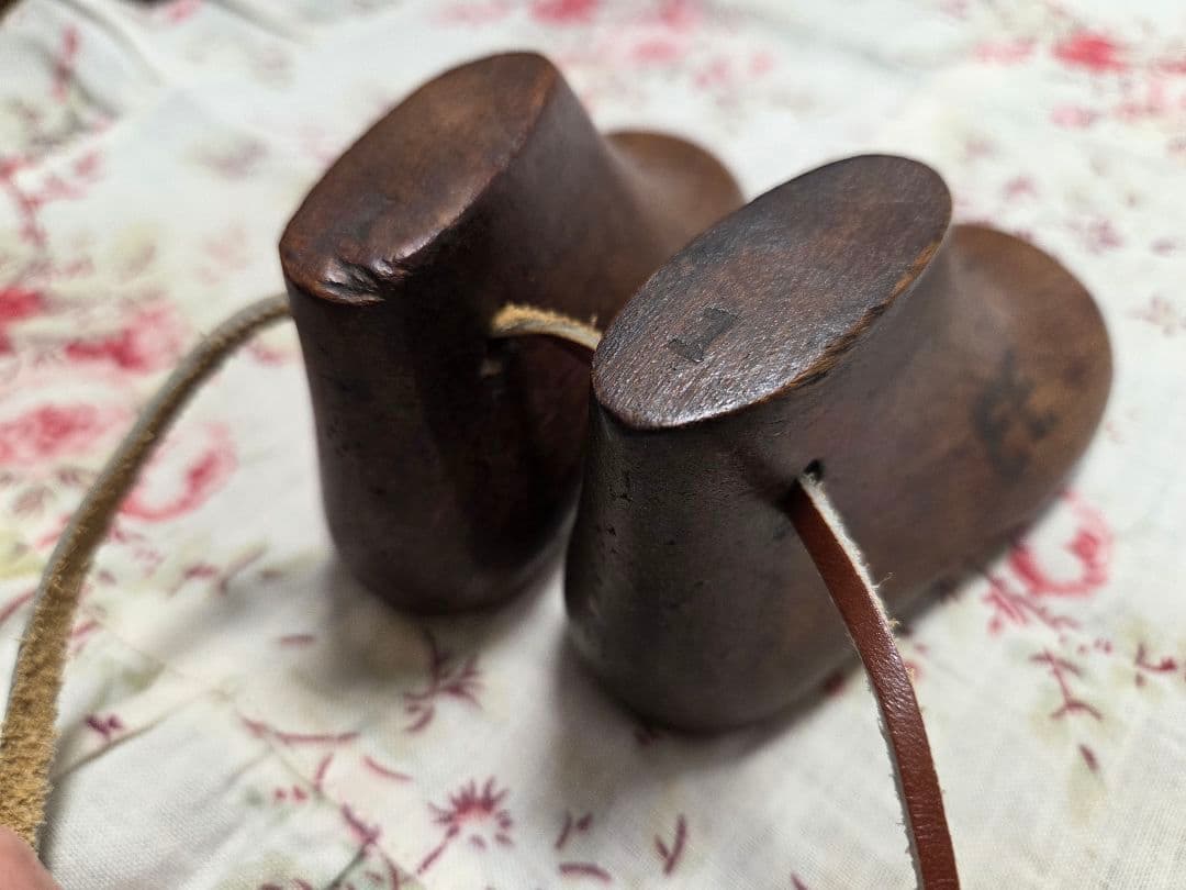 アンティーク木製子供靴型 shoe mold