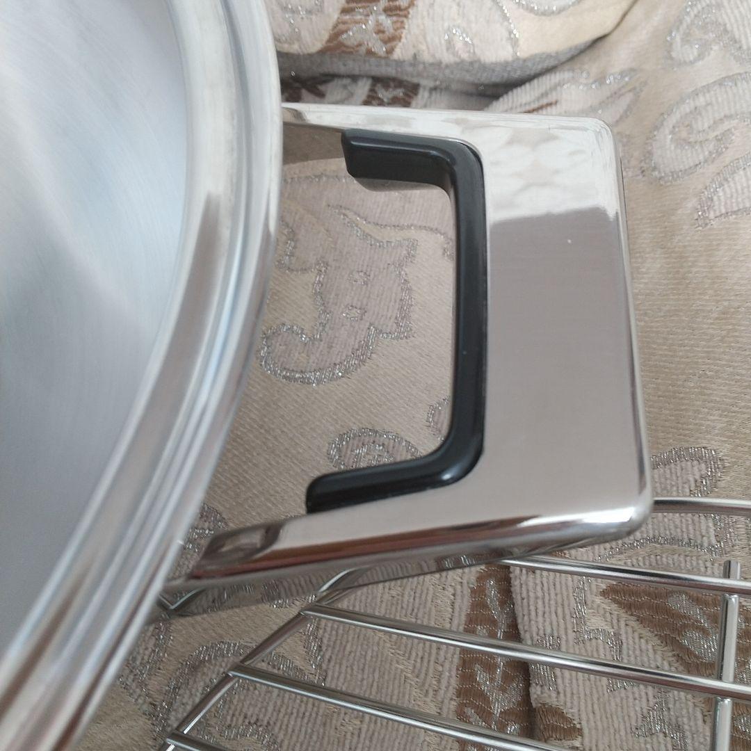 タッパーウェアレインボークッカー 28cmウォック 網&レシピ本付き