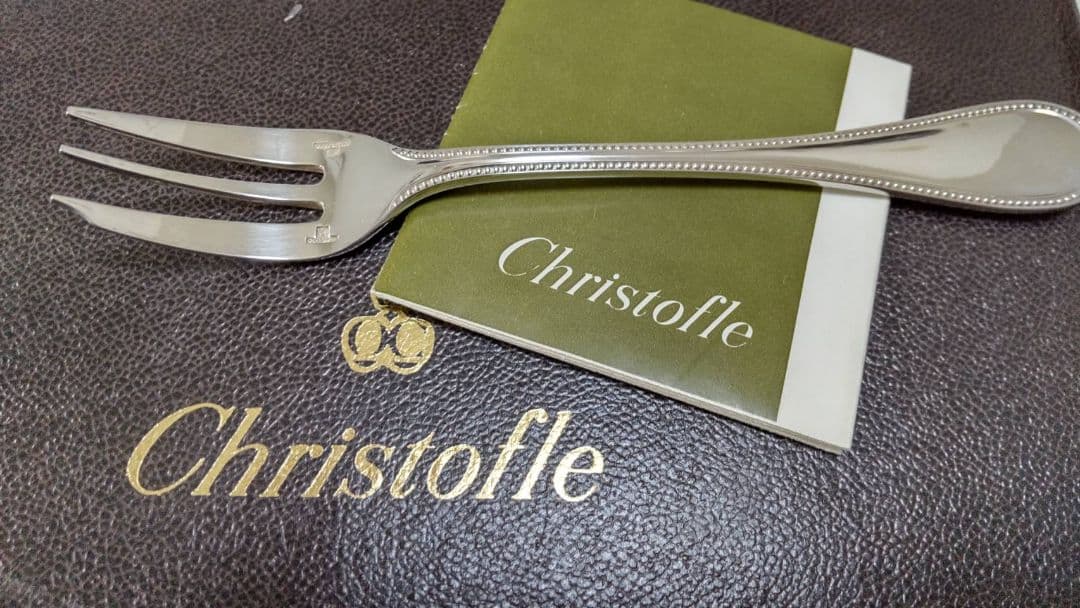 【値下げしました】クリストフル　シルバーのカトラリーセット
