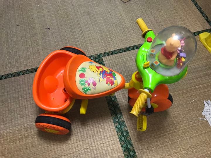 プーさんメロディ 三輪車(送料込み) - メルカリ
