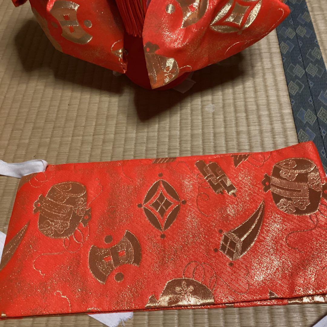 七五三　七歳用フルセット　帯幅16センチ 草履21センチ