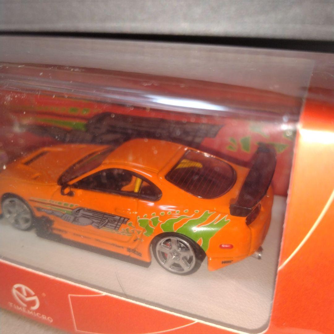 1/64 TIMEMICRO TOYOTA スープラ ワイルドスピード仕様