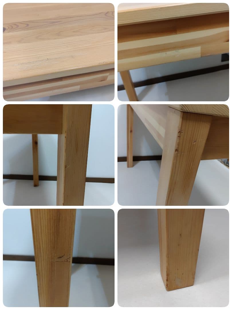 MUJI　無印良品　パイン材　デスク　机　引き出し　良品計画　送料無料