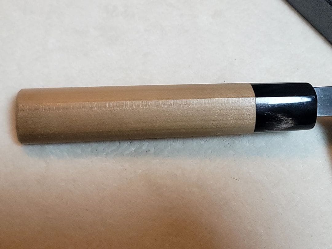 和田健一　本霞　白ニ鋼　牛刀　210mm