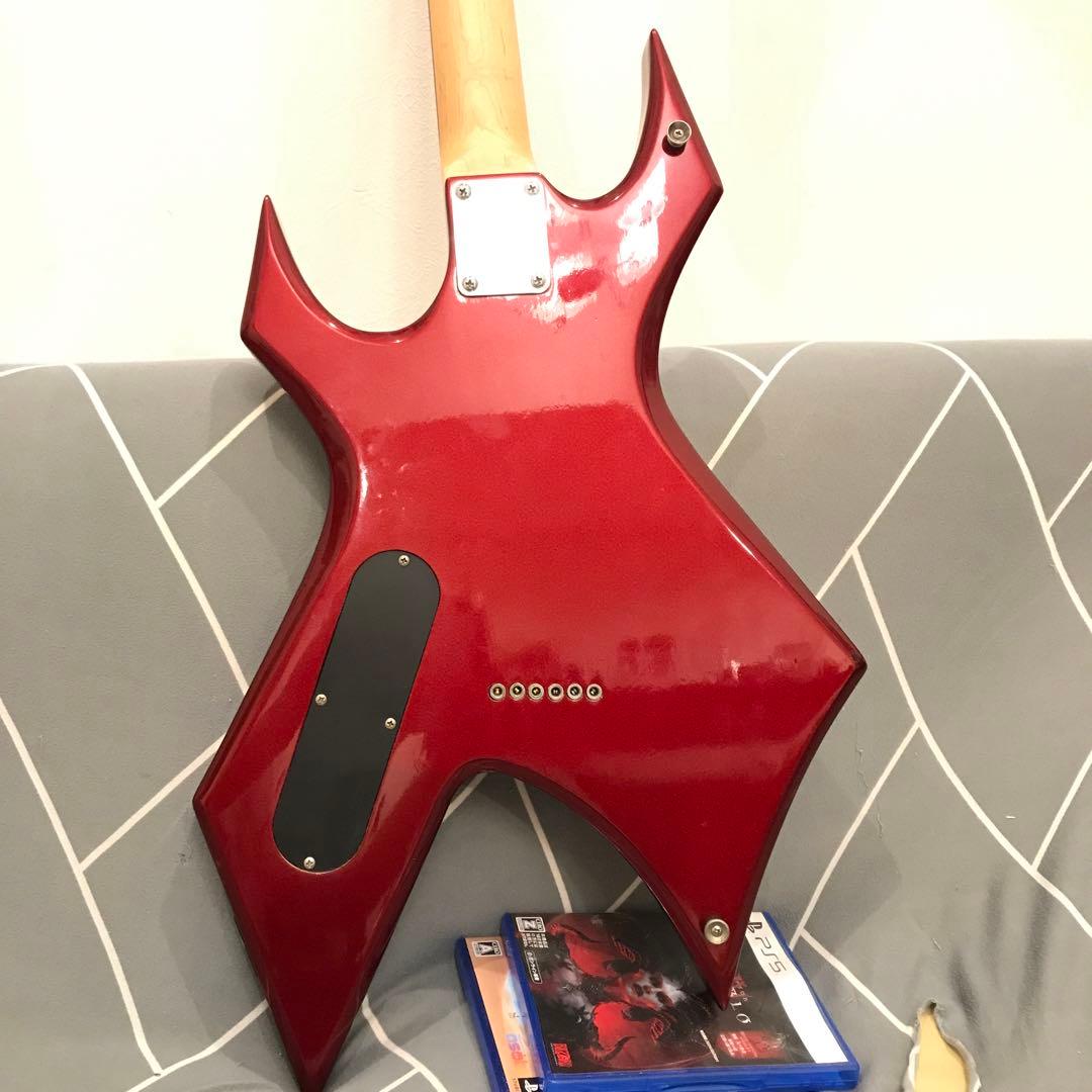 BC Rich ワーロック エレキギター 赤 - メルカリ