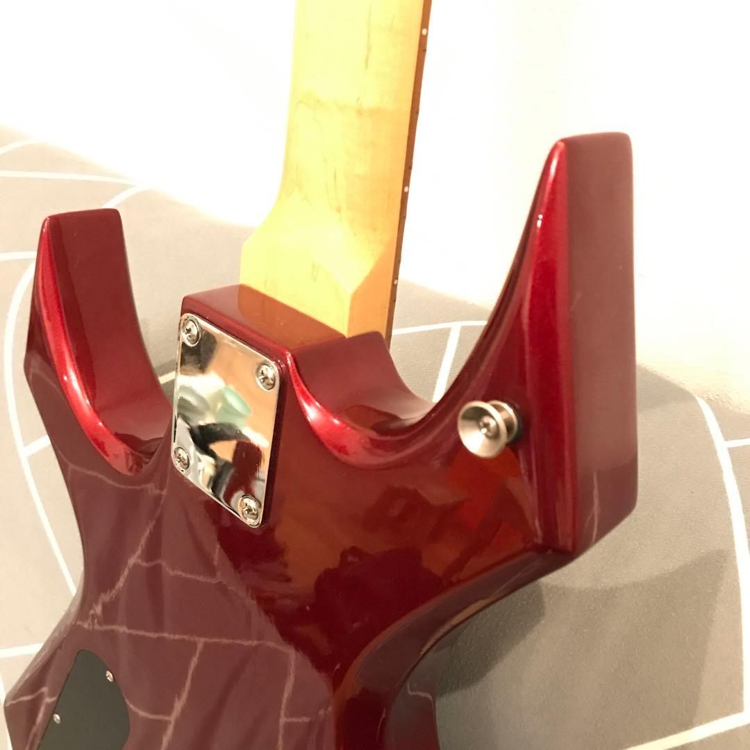 BC Rich ワーロック エレキギター 赤 - メルカリ