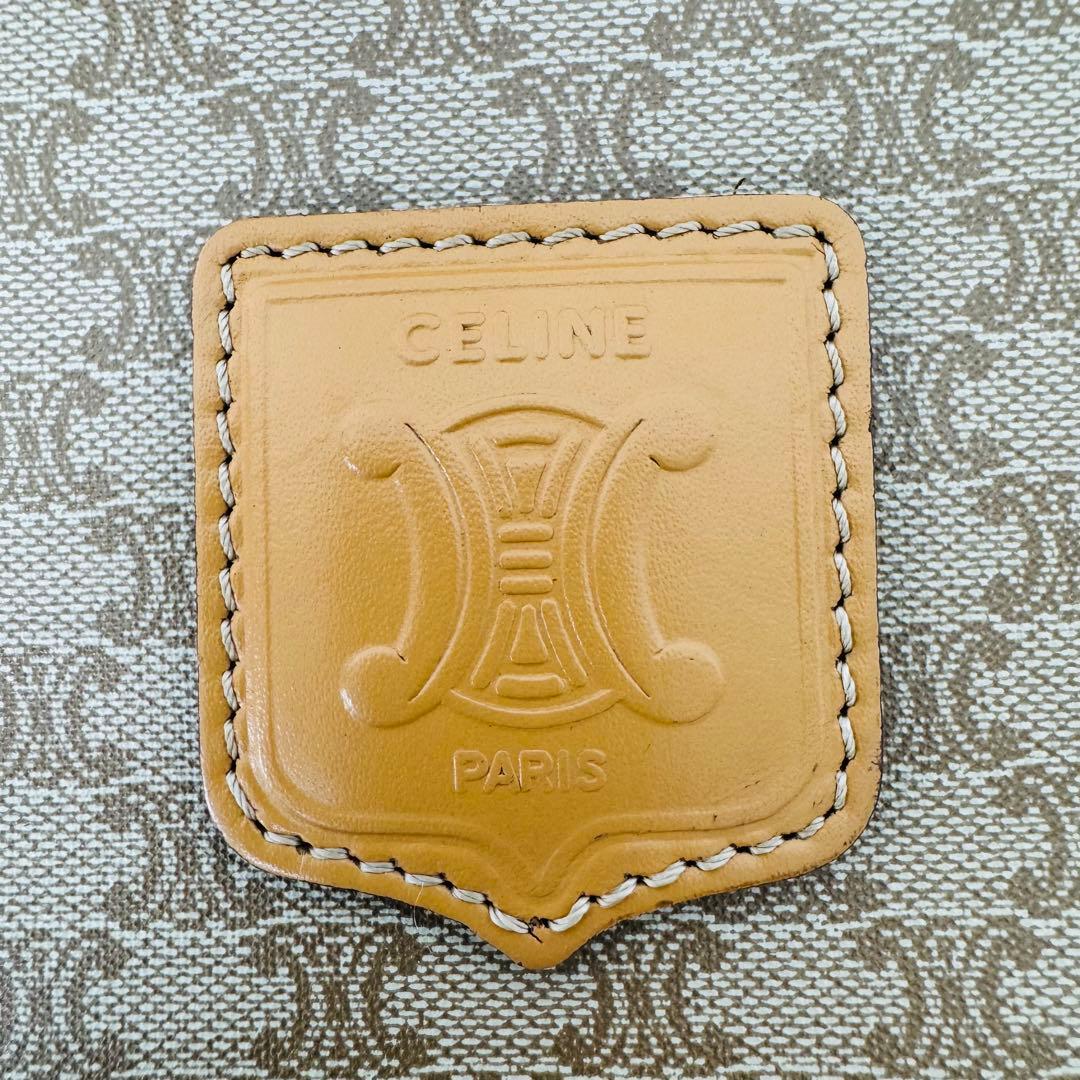 ✨CELINE✨セリーヌ✨マカダム✨ベージュ✨ヴィンテージ✨ショルダーバッグ✨