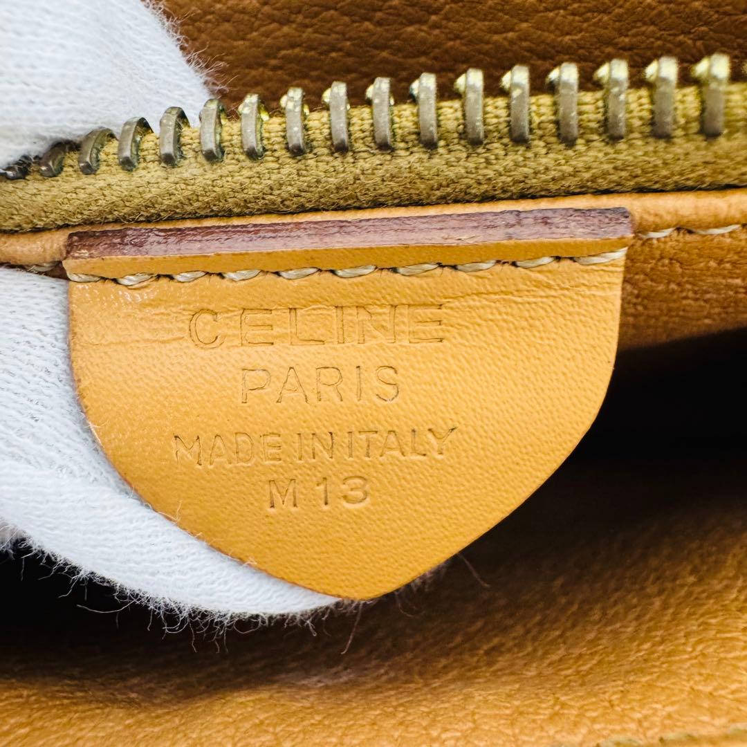 ✨CELINE✨セリーヌ✨マカダム✨ベージュ✨ヴィンテージ✨ショルダーバッグ✨
