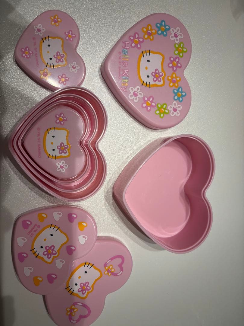 超希少✴︎ハローキティ　調味料入れ　小物ケース カオハナ　10点セット