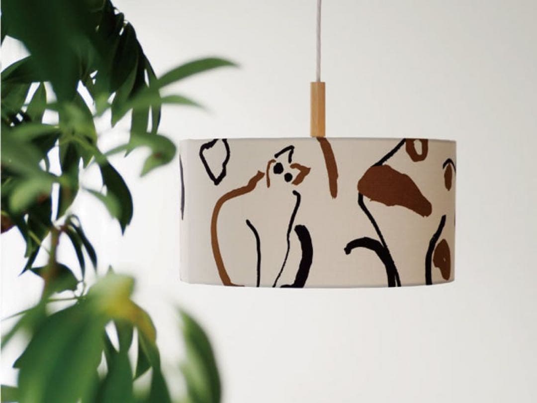 猫デザイン ペンダントライト 日本製