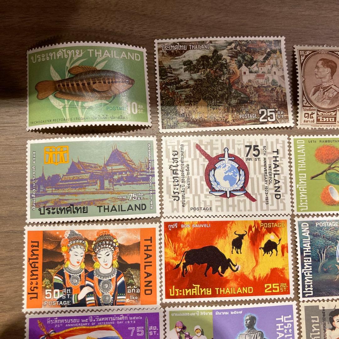 外国切手30枚 タイ THAILLAND - メルカリ