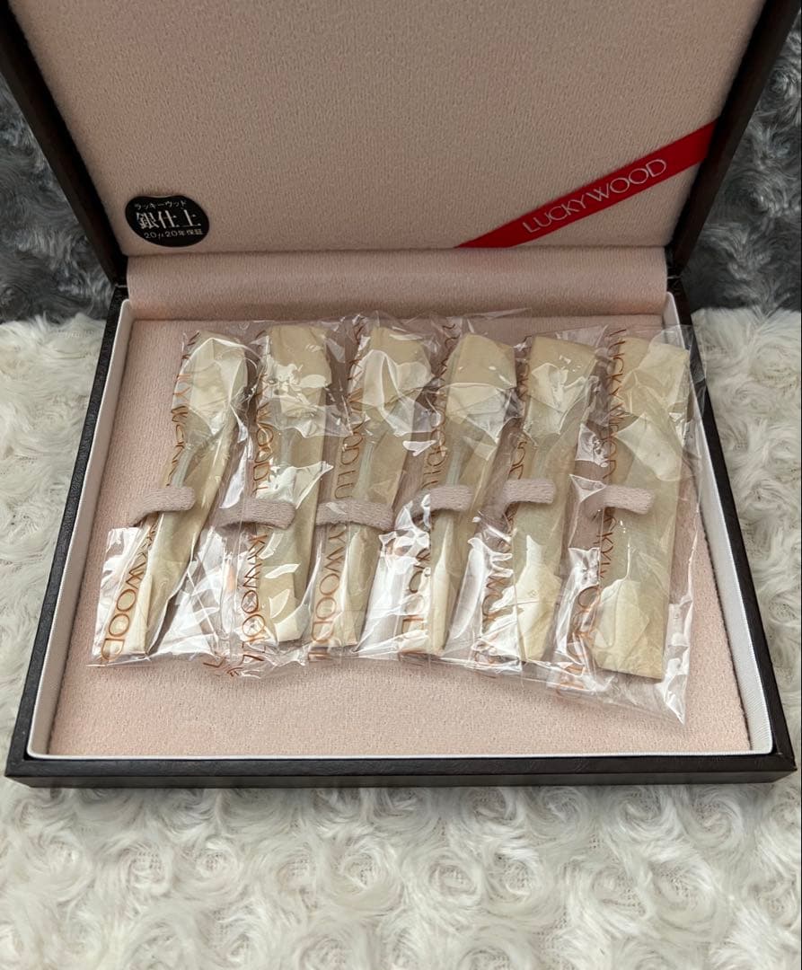 ラッキーウッド　カトラリーセット　パリ　スプーンセット〈６本セット〉