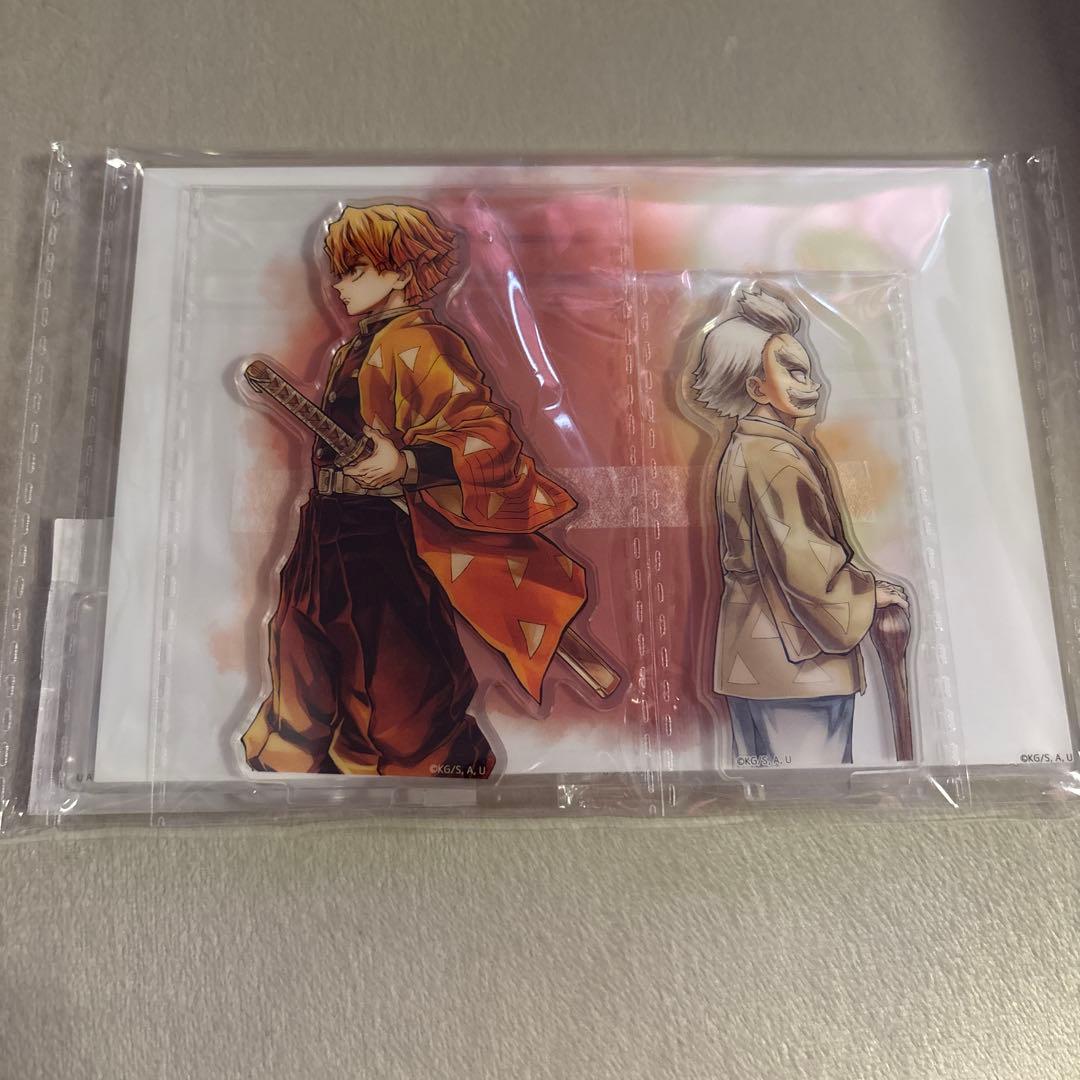 鬼滅の刃 繋ぐ Webshopくじ 善逸と爺ちゃん アクリルスタンドキット