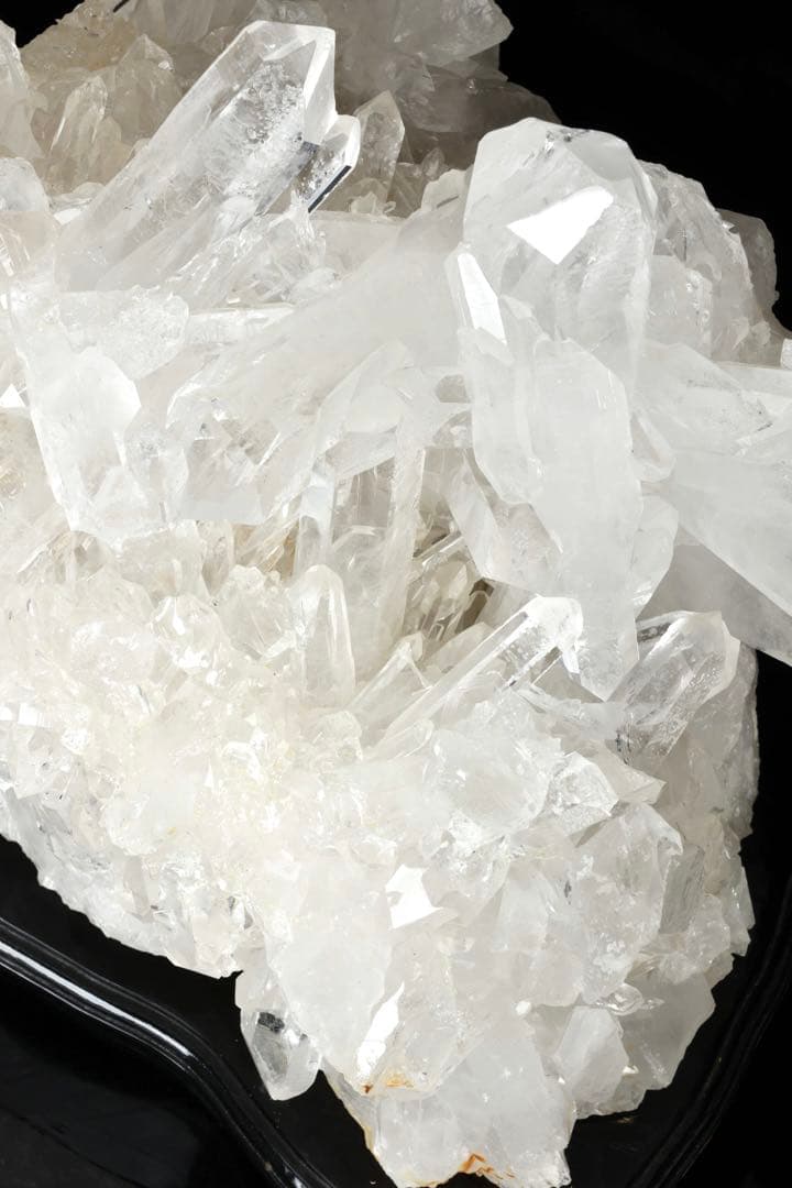 天然石 水晶クラスター 42.4kg 台座付 原石 鉱石 クオーツ クォーツ