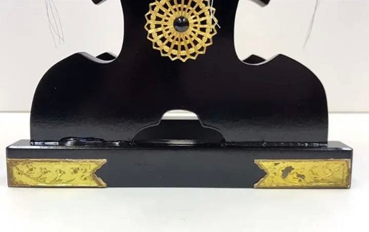 太鼓◇金箔押し・本皮◇昭和レトロ◇五月人形道具-1