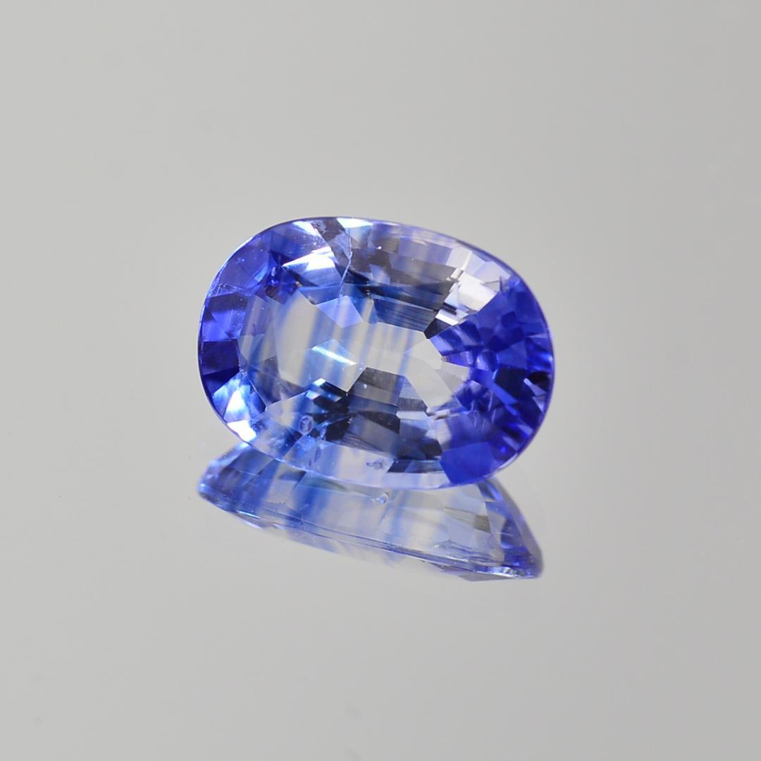 加工OK ソ付 天然 バイカラーサファイア 1.131ct ルース オーバル