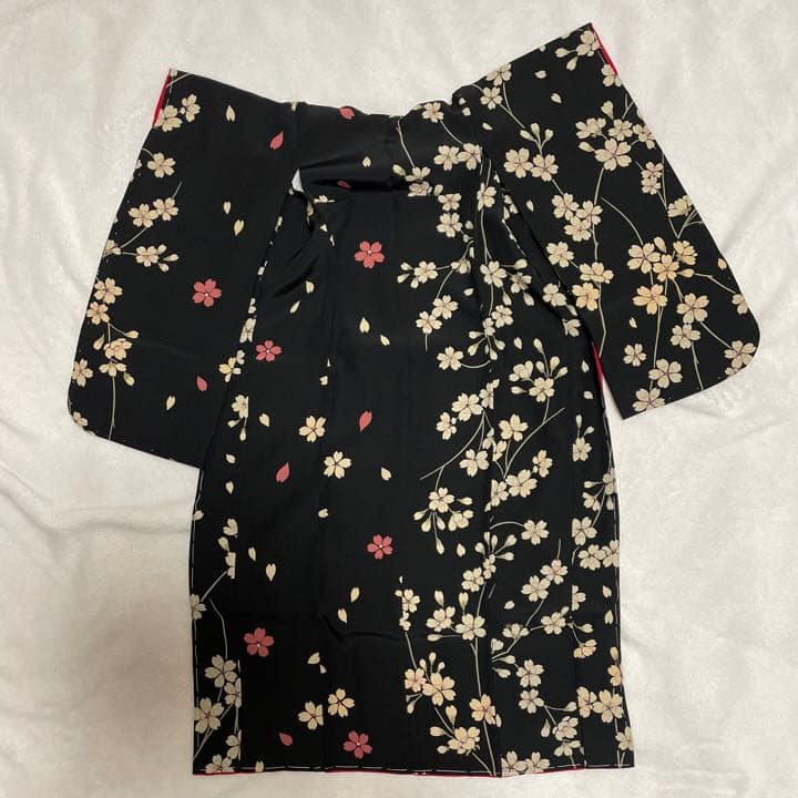 SD16少女&13少年　裾引き振袖&襦袢