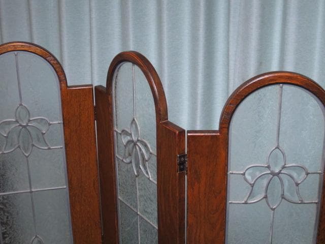 三越 Brugge ブルージュ ステンドグラス パーテーション 定価25万円