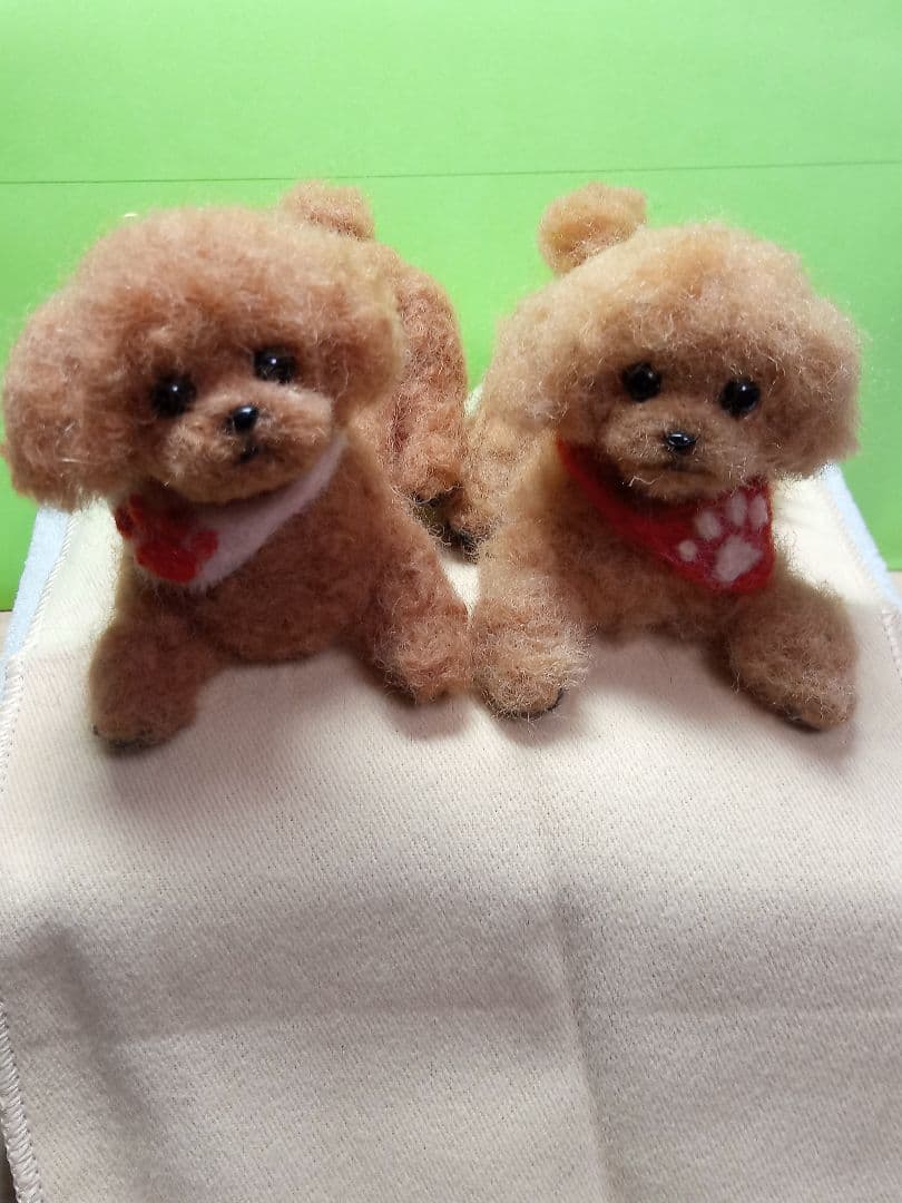 愛犬の羊毛フェルトオーダー・受付・わんちゃん